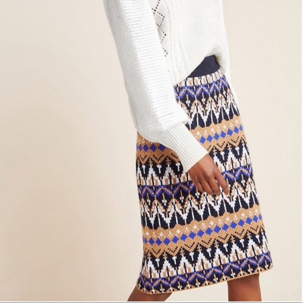 Anthropologie Saoirse Sweater Skirt